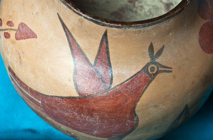 Vintage Zia Bird Pot Ed Wade Collection